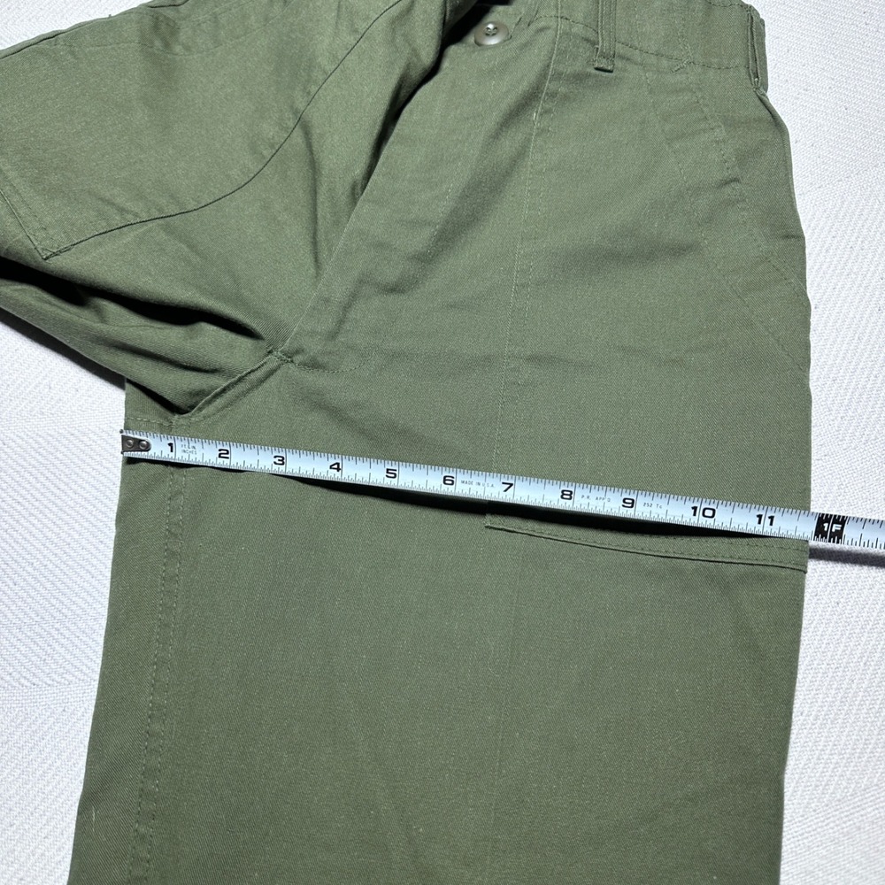 Vintage US Military OG-507 Fatigue Pants 25x27* Utility Trousers Olive Green - Picture 10 of 12